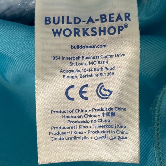 Build A Bear BAB DISNEY Frozen ELSA Blue Teddy Bear Dress Plush Stuffed SINGS! - Picture 13 of 14